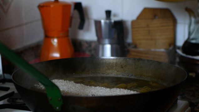Sarten de arroz